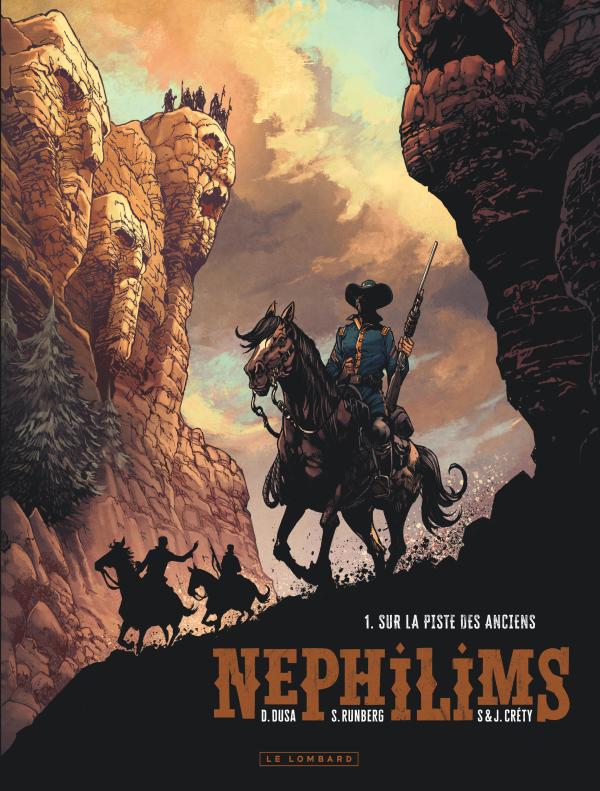  Nephilims T1 : Sur la piste des anciens (0), bd chez Le Lombard de Dusa, Runberg, Crety, Crety, de Cock