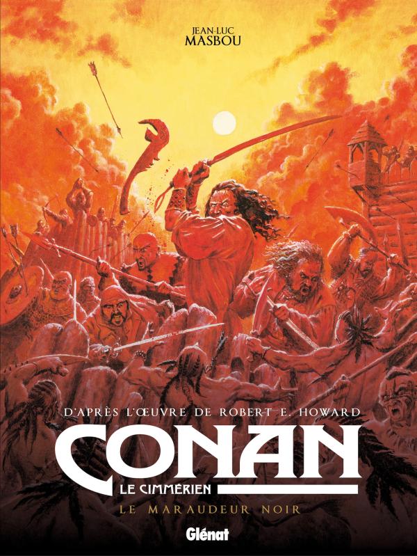  Conan le Cimmérien T14 : Le Maraudeur noir (0), bd chez Glénat de Masbou