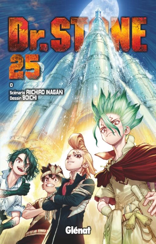  Dr Stone T25, manga chez Glénat de Inagaki, Boichi