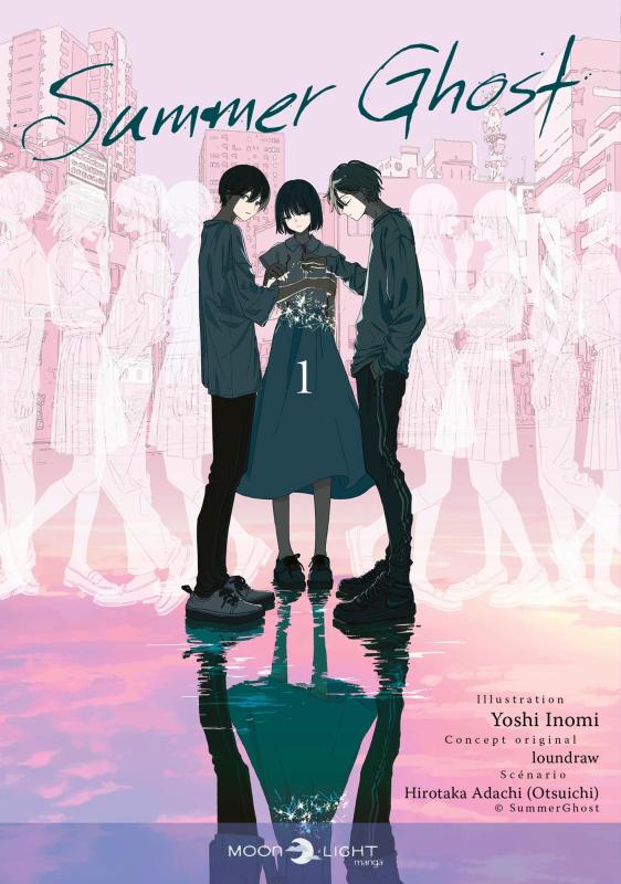  Summer ghost T1, manga chez Delcourt Tonkam de Loundraw, Otsuichi, Inomi