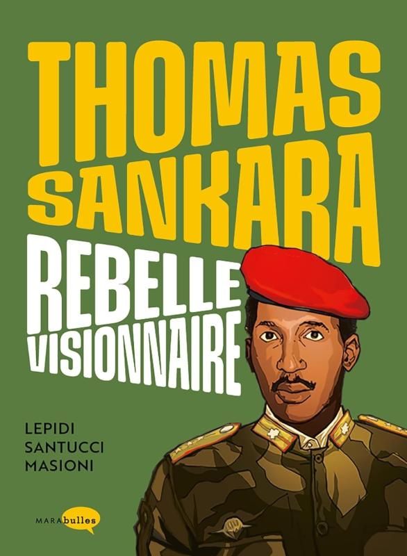 Thomas Sankara, bd chez Marabout de Lépidi, Santucci, Masioni