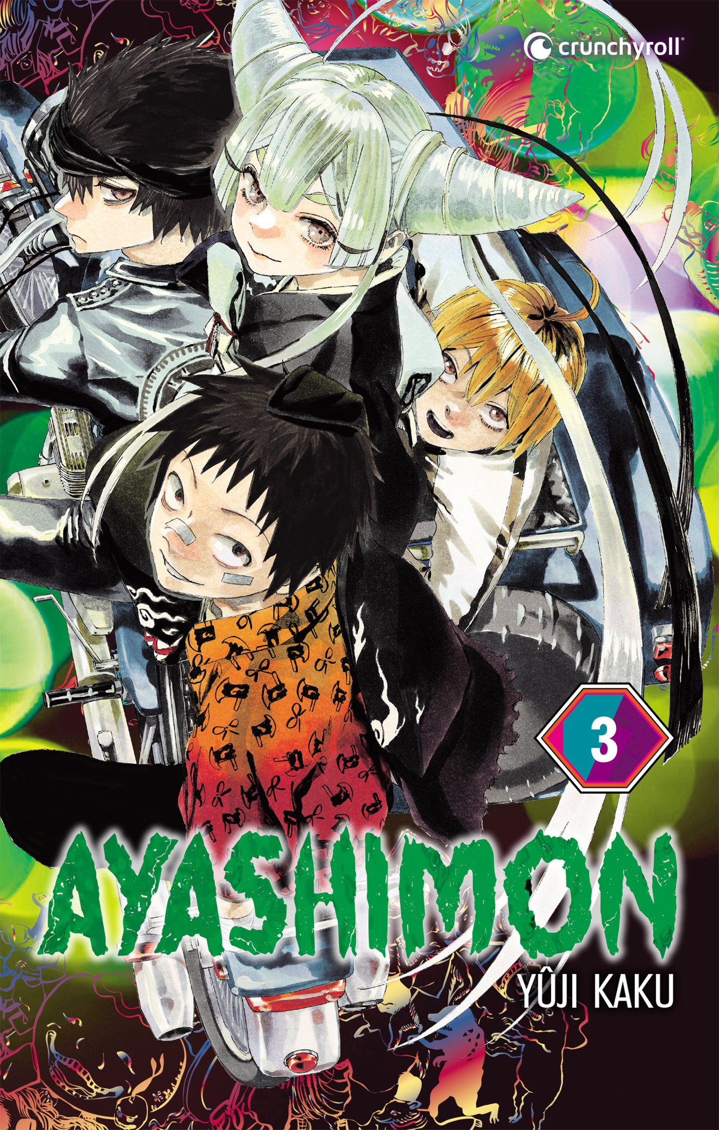  Ayashimon T3, manga chez Crunchyroll de Kaku
