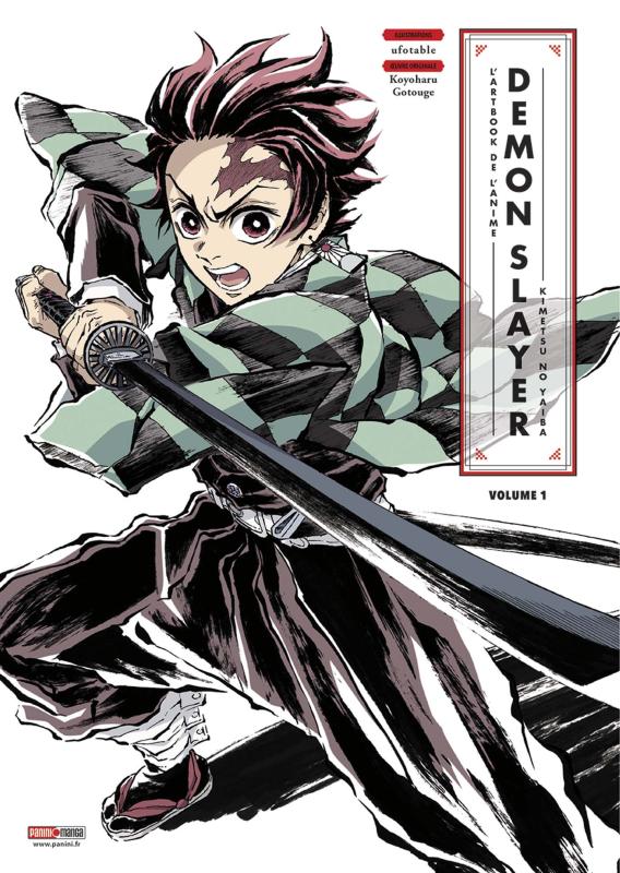  Demon slayer Artbook T1, manga chez Panini Comics de Gotouge, Ufotable