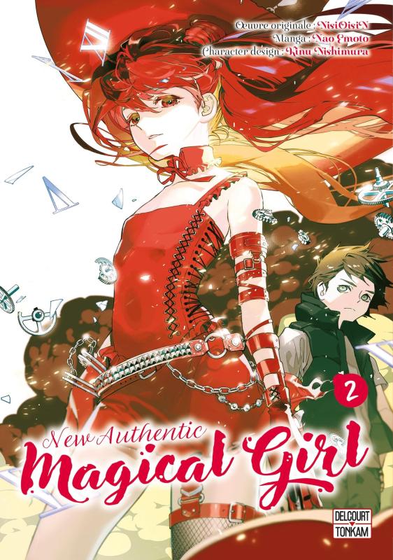  New authentic magical girl T2, manga chez Delcourt Tonkam de Nishio, Emoto