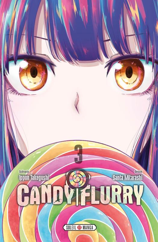  Candy flurry T3, manga chez Soleil de Takegushi, Mitarashi