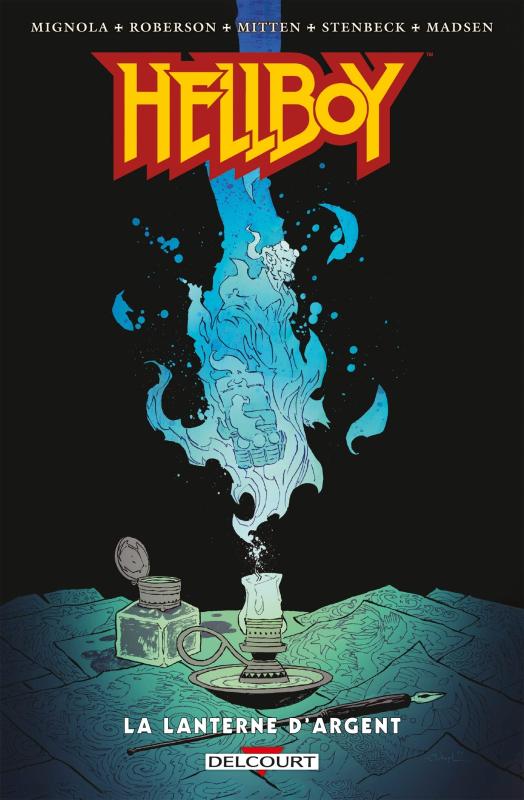  Hellboy  T18 : Le club de la lanterne rouge (0), comics chez Delcourt de Mignola, Roberson, Stenbeck, Mitten, Madsen