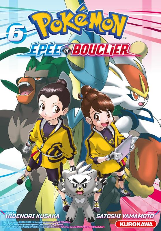 Pokémon Epée et Bouclier  T6, manga chez Kurokawa de Kusaka, Yamamoto