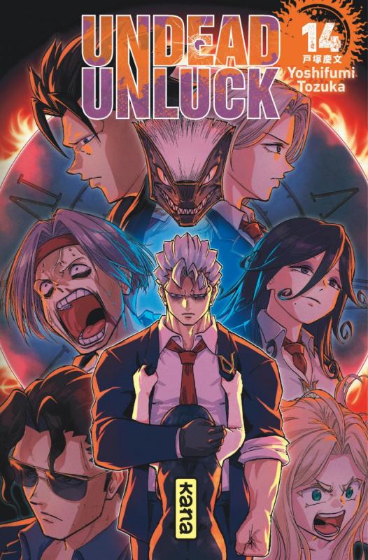  Undead unluck T14, manga chez Kana de Tozuka