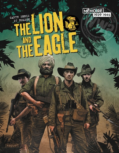 The Lion and the eagle, comics chez Paquet de Ennis, PJ, Milla