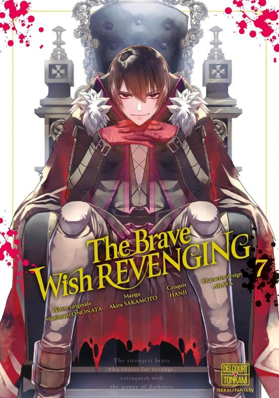  The brave wish revenging T7, manga chez Delcourt Tonkam de Ononata, Sakamoto
