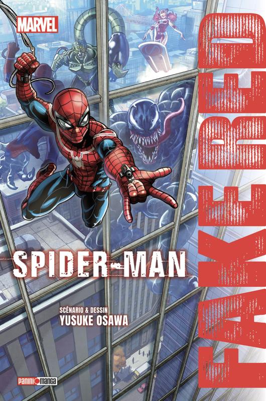 Spider-Man : Fake red, manga chez Panini Comics de Osawa