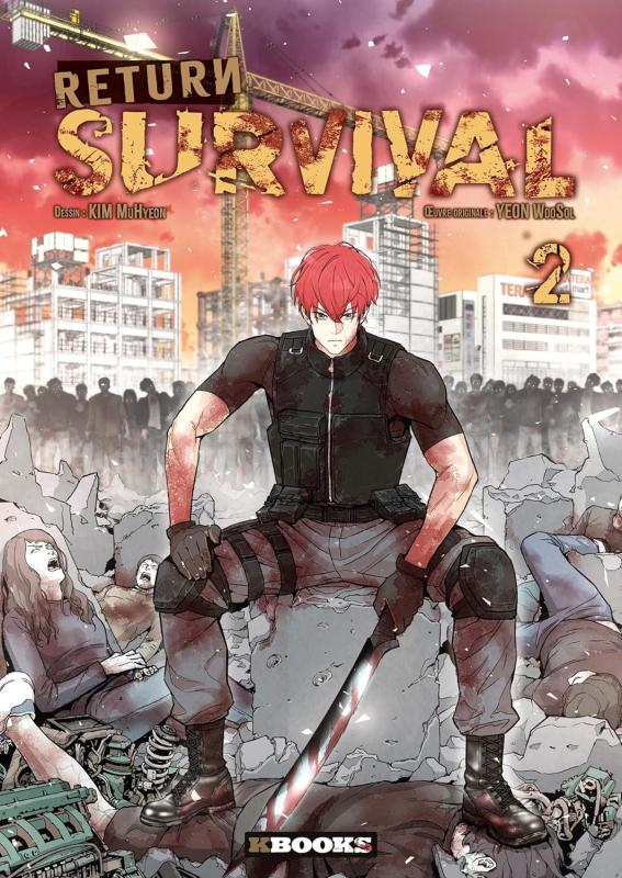  Return survival T2, manga chez Delcourt Tonkam de Yeon, Kim