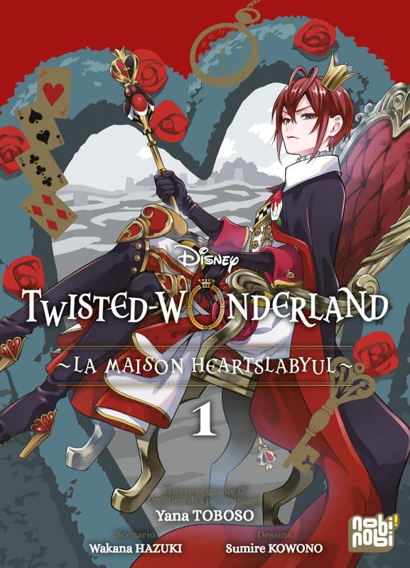  Twisted wonderland - La maison Heartslabyul T1, manga chez Nobi Nobi! de Hazuki, Kowono