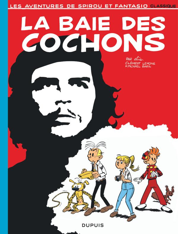  Spirou et Fantasio Classique T1 : La Baie des cochons (0), bd chez Dupuis de Lemoine, Elric, Baril