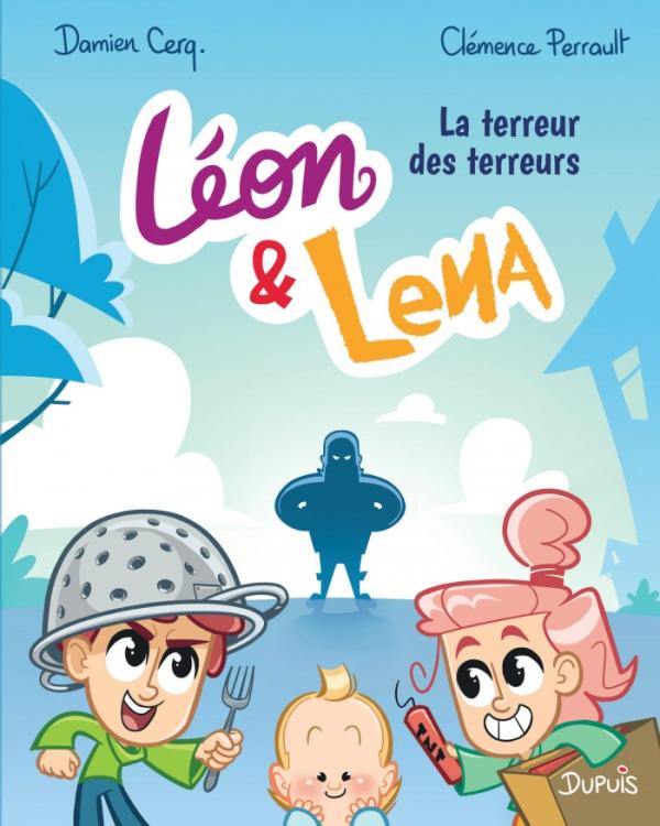  Léon & Lena T4 : La terreur des terreurs (0), bd chez Dupuis de Cerq, Perrault