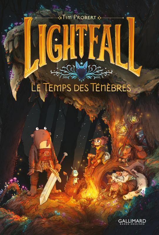  Lightfall T3 : Le temps des ténèbres (0), comics chez Gallimard de Probert