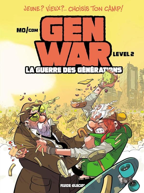  Gen War - La Guerre des générations T2, bd chez Fluide Glacial de Mo/CDM