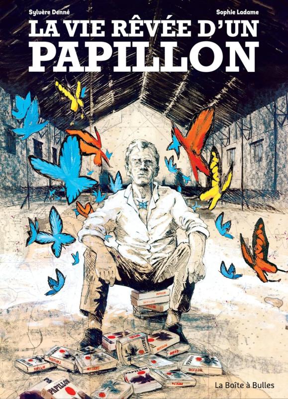 La Vie rêvée d'un papillon, bd chez La boîte à bulles de Denné, Ladame