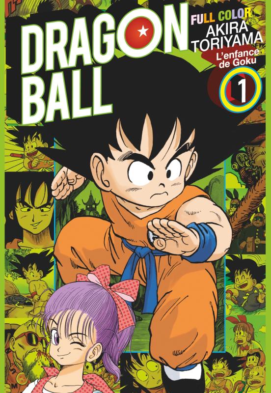  Dragon Ball – Full color, T1, manga chez Glénat de Toriyama