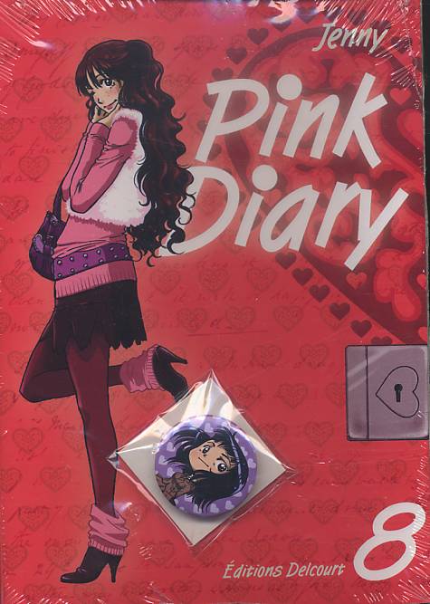  Pink Diary T8, manga chez Delcourt de Jenny