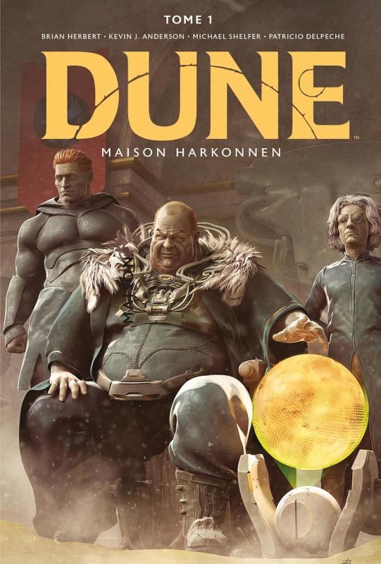  Dune Maison Harkonnen  T1, comics chez Huginn & Muninn de Anderson, Herbert, Shelfer, Delpeche, Barends