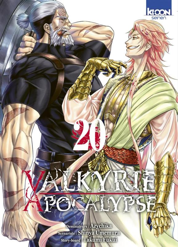  Valkyrie apocalypse T20, manga chez Ki-oon de Umemura, Ajichika