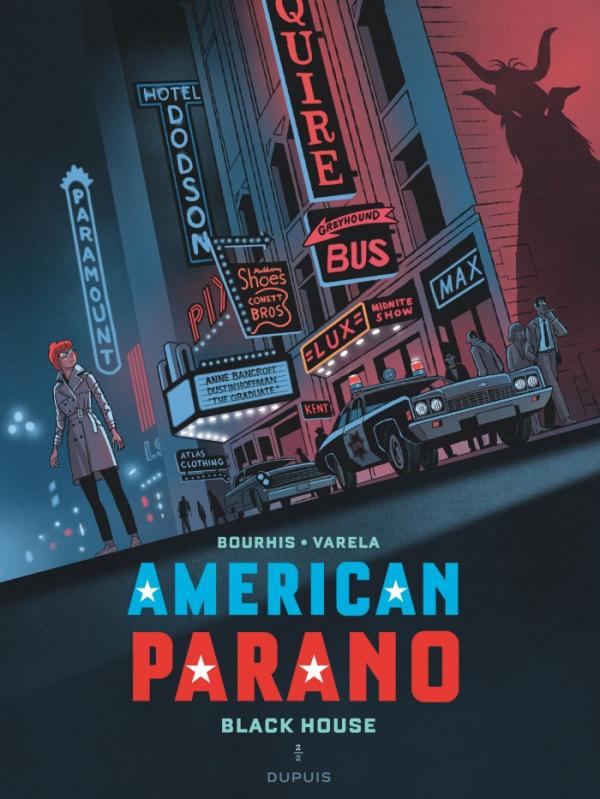  American Parano T2 : Black House T2/2 (0), bd chez Dupuis de Bourhis, Varela