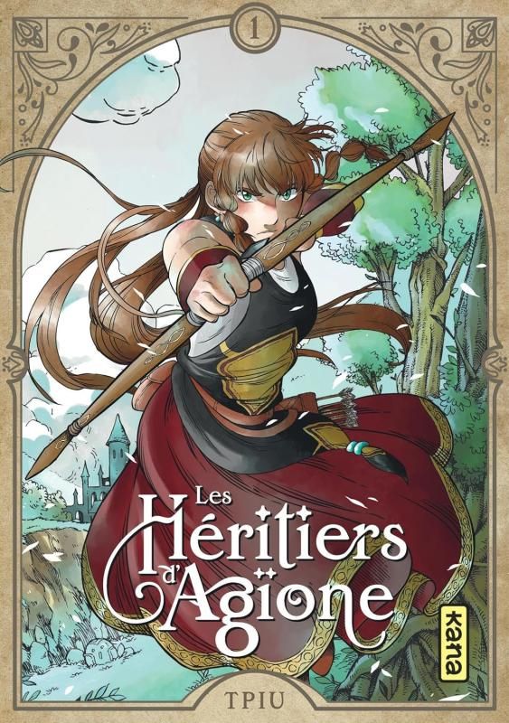 Les Héritiers d’Agïone T1, manga chez Kana de TPIU