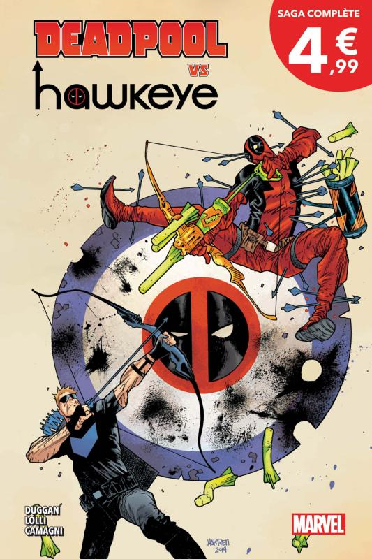 Deadpool VS : Hawkeye (0), comics chez Panini Comics de Duggan, Camagni, Lolli, Filardi, Peter, Harren