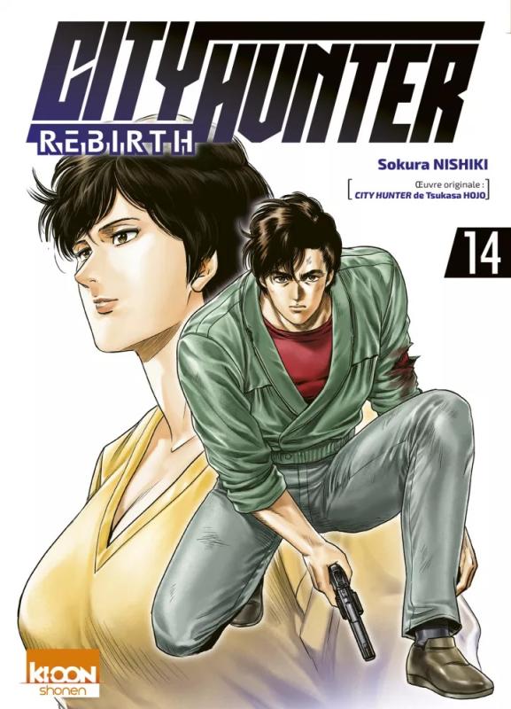  City Hunter rebirth T14, manga chez Ki-oon de Nishiki, Hôjô