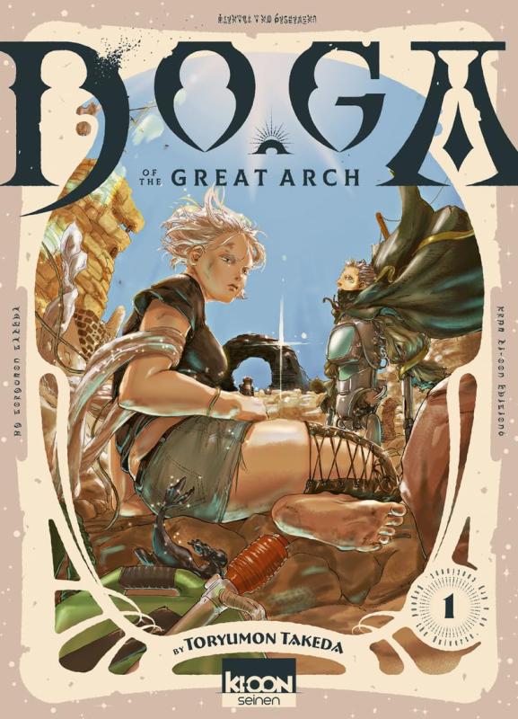  Doga the great arch T1, manga chez Ki-oon de Takeda