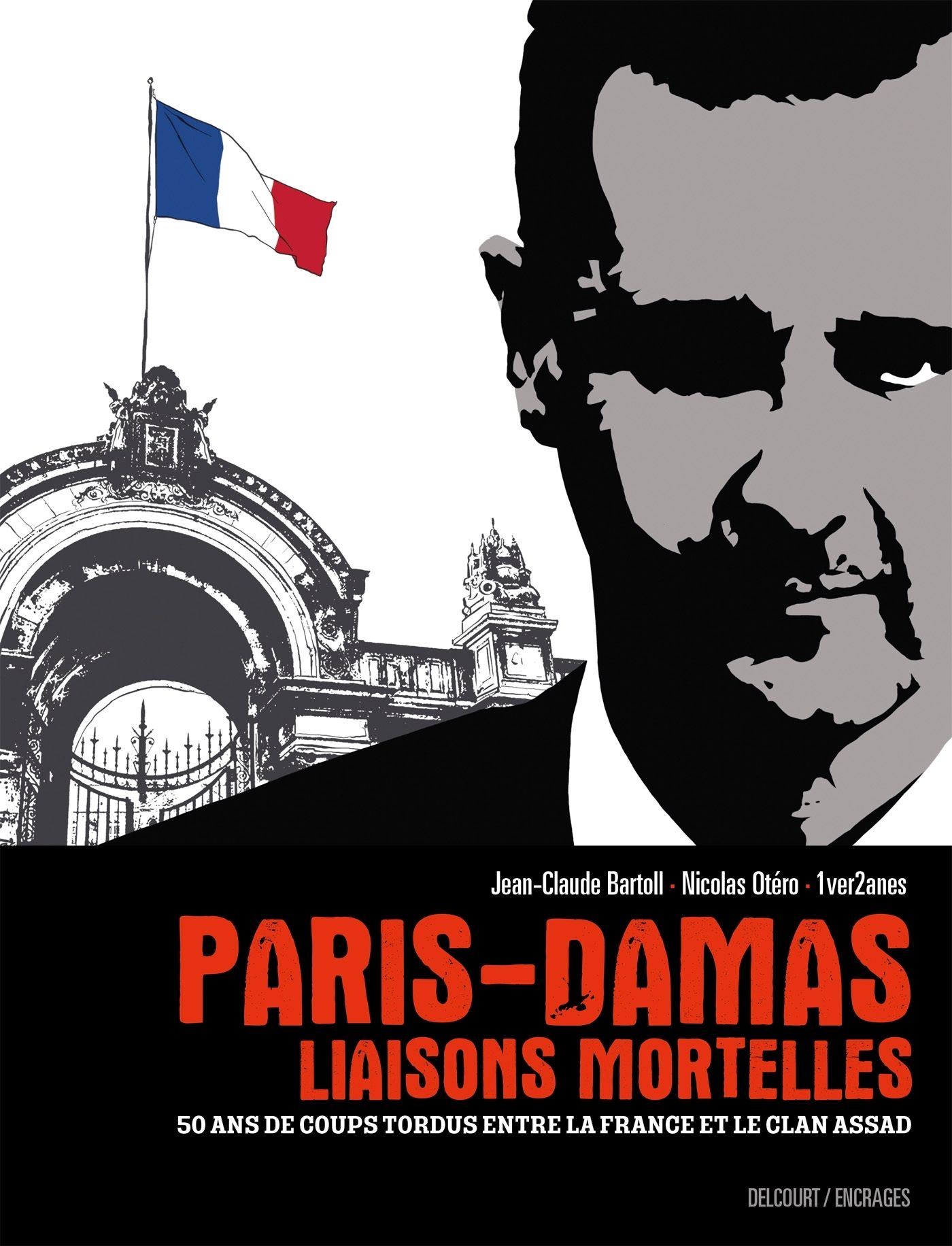 Paris-Damas : liaisons mortelles, bd chez Delcourt de Bartoll, Otéro