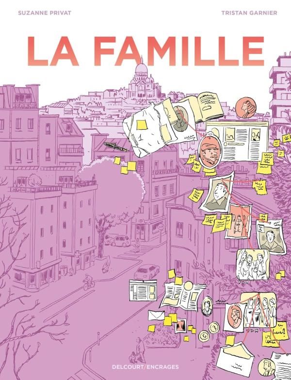 La Famille, bd chez Delcourt de Garnier