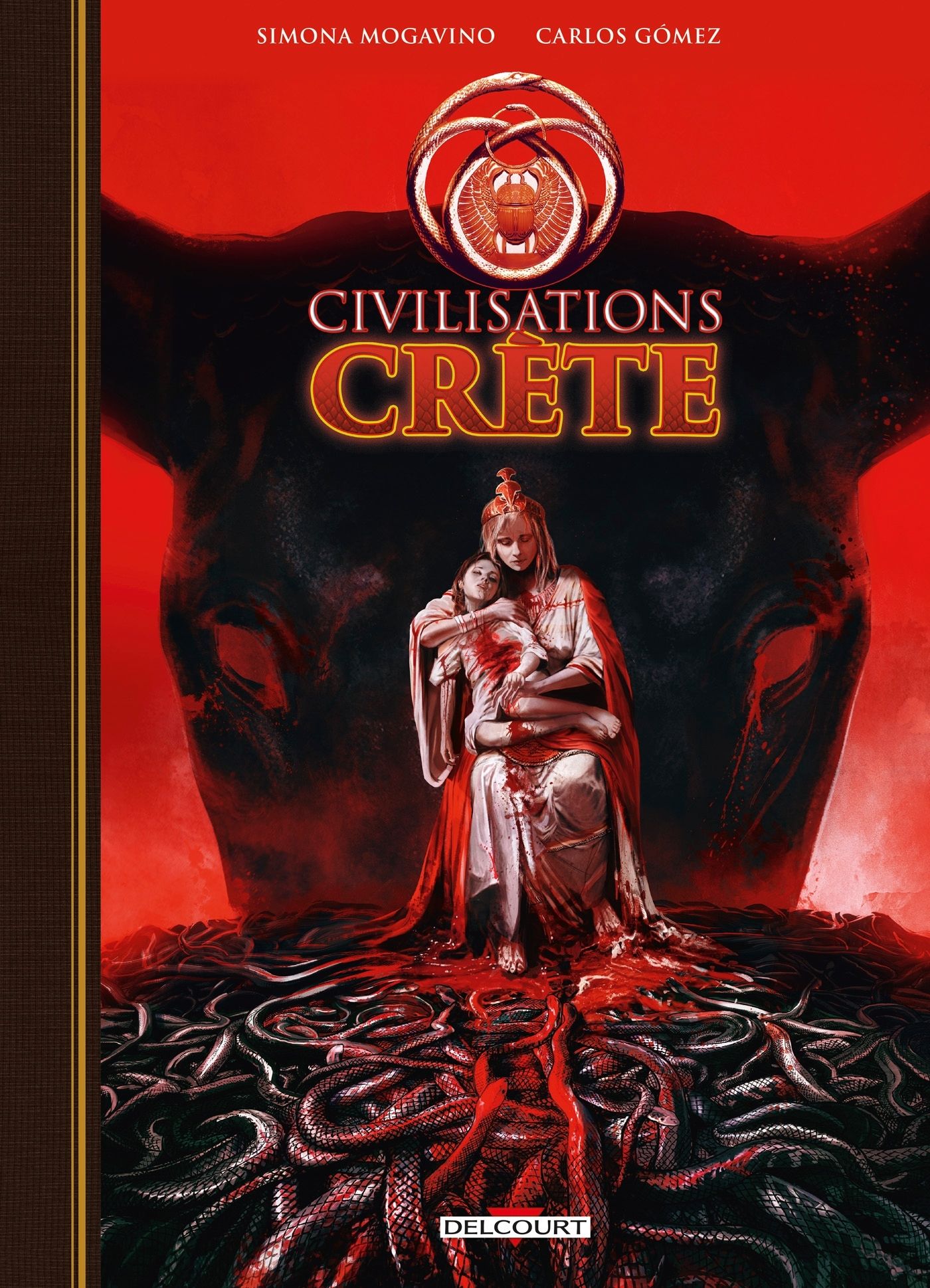  Civilisations T1 : Crête (0), bd chez Delcourt de Mogavino, Gomez, Saponti, Pieri