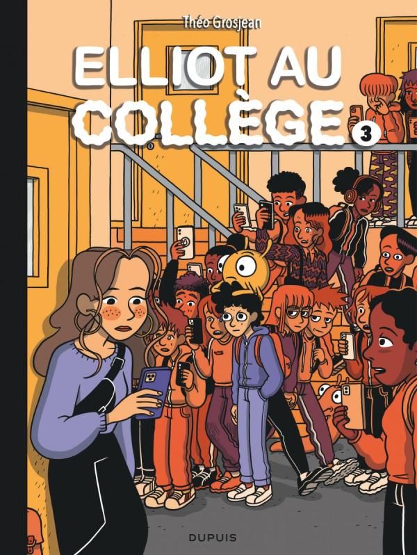  Elliot au collège T3 : Alice en vrai (0), bd chez Dupuis de Grosjean, Riccobono