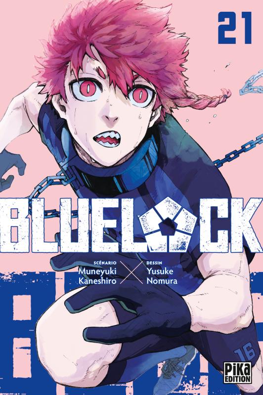  Blue lock T21, manga chez Pika de Kaneshiro, Nomura