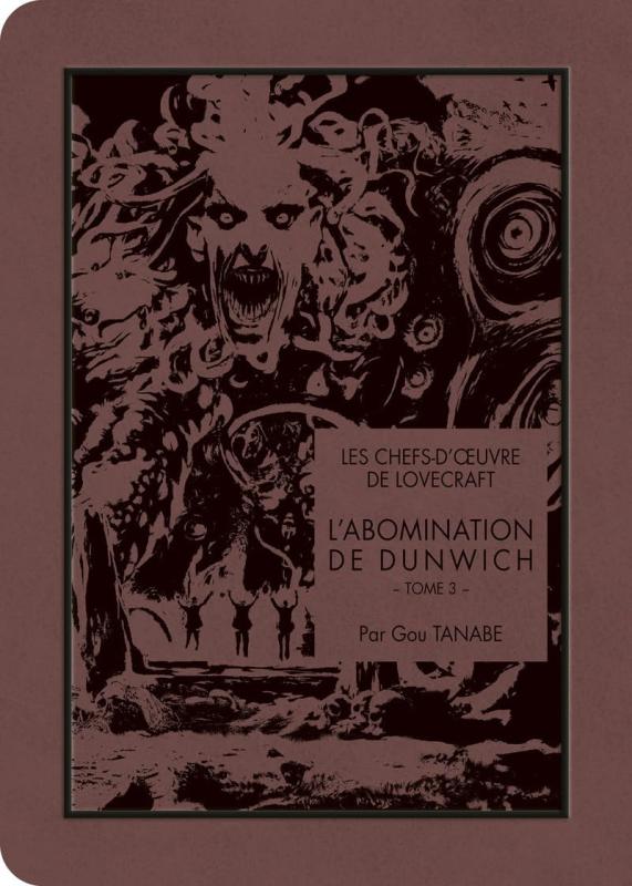 L'abomination de Dunwich T3, manga chez Ki-oon de Lovecraft, Tanabe