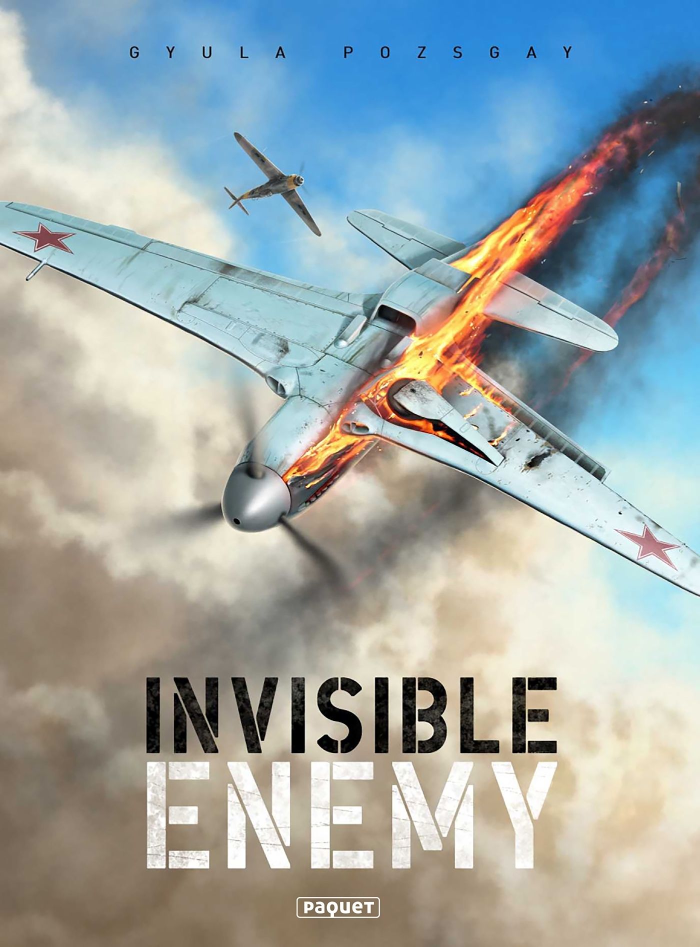 Invisible enemy, bd chez Paquet de Pozsgay