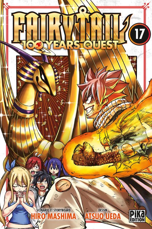  Fairy tail 100 years quest T17, manga chez Pika de Mashima, Ueda