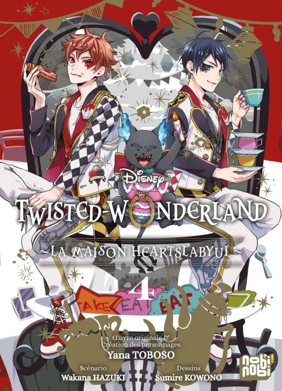  Twisted wonderland - La maison Heartslabyul T4, manga chez Nobi Nobi! de Hazuki, Kowono