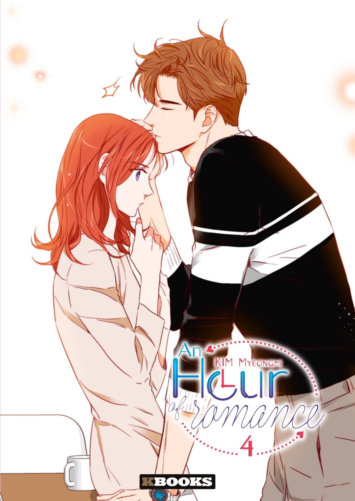  An hour of romance T4, manga chez Delcourt Tonkam de Myeongmi