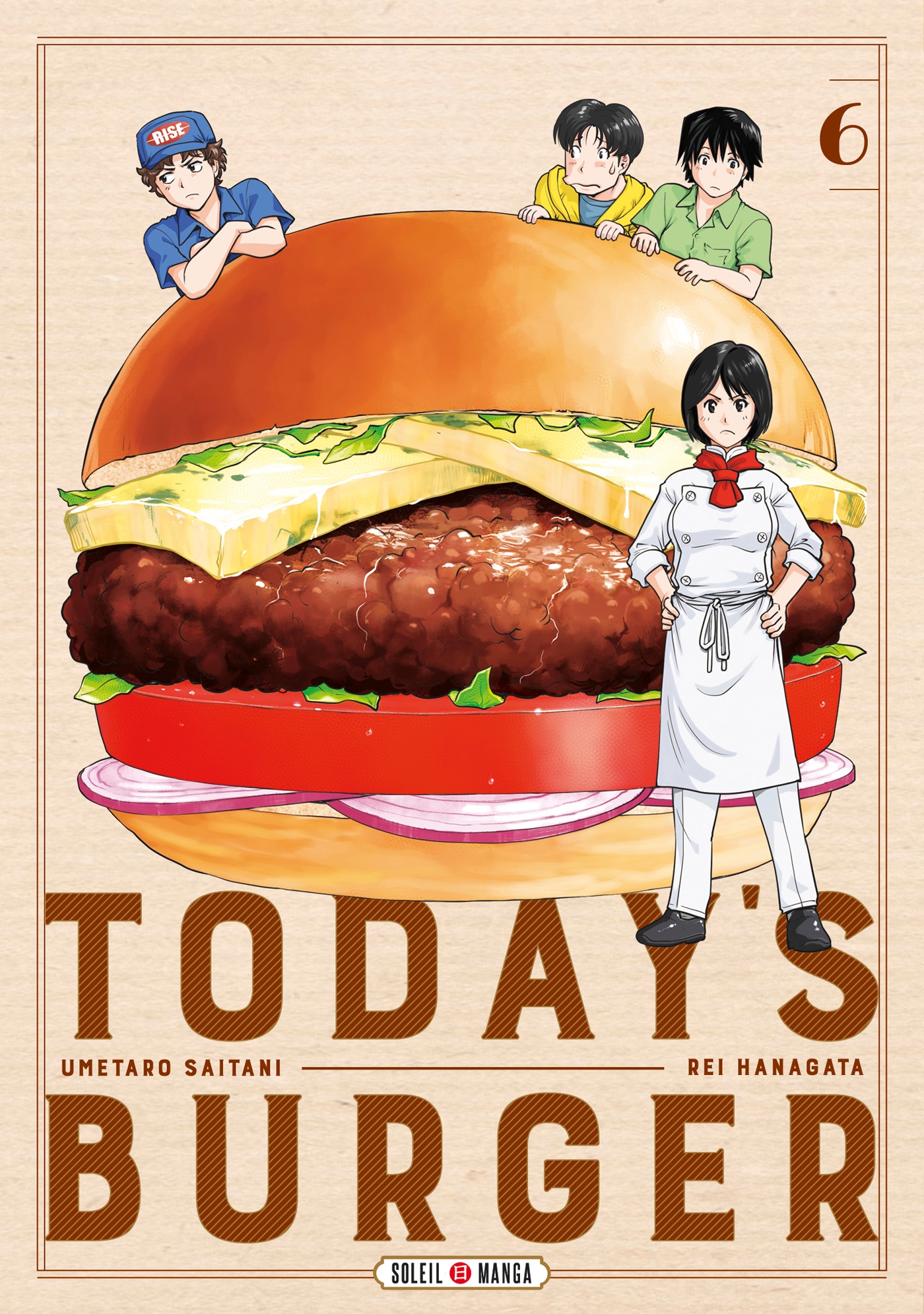  Today's burger T6, manga chez Soleil de Saitani