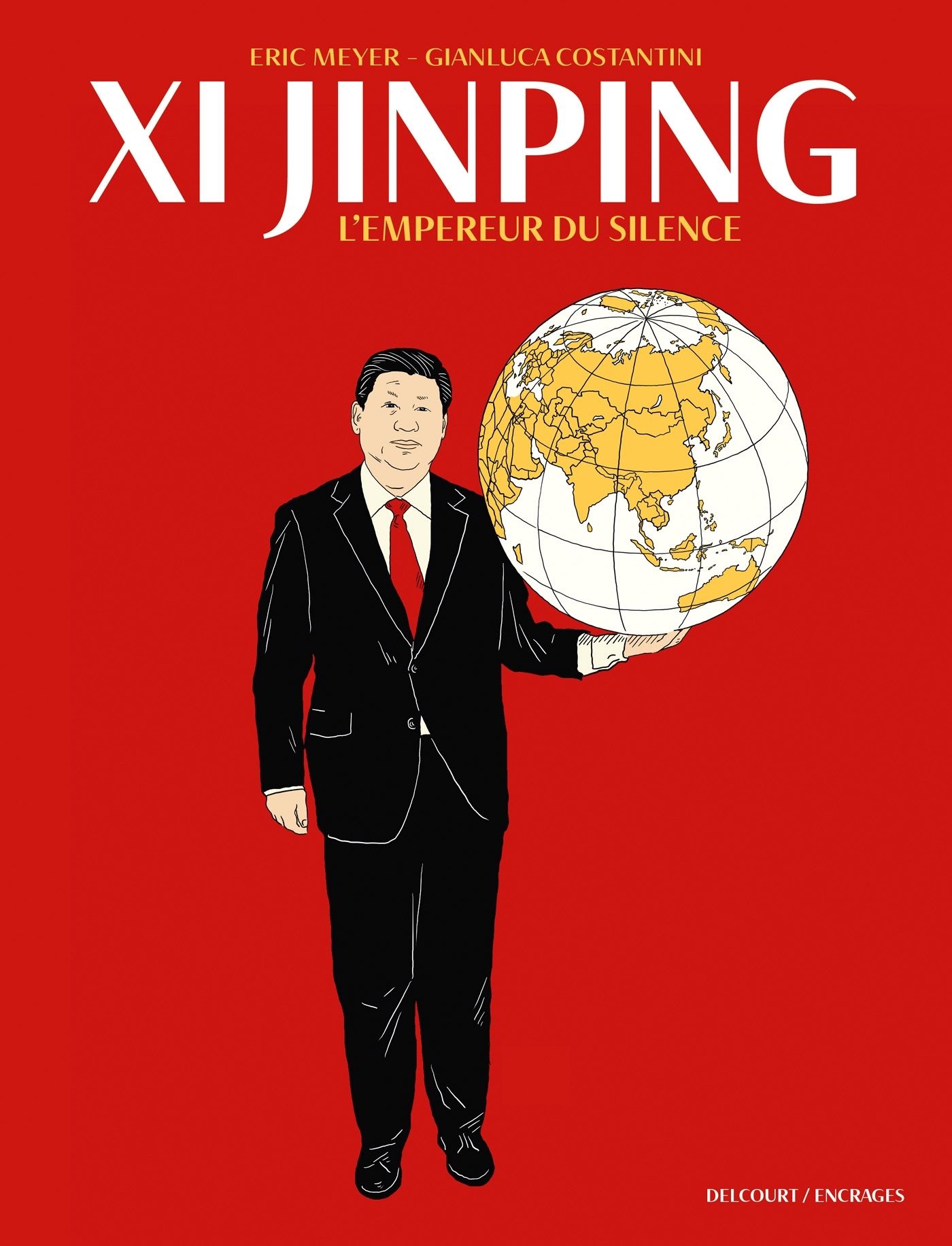 Xi Jinping l'Empereur du Silence, bd chez Delcourt de Meyer, Costantini