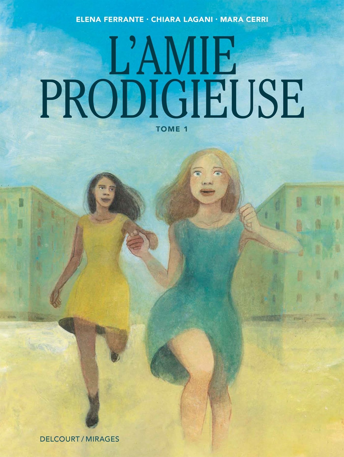 L'Amie prodigieuse : d'après Helena Ferrante (0), bd chez Delcourt de Cerri, Lagani