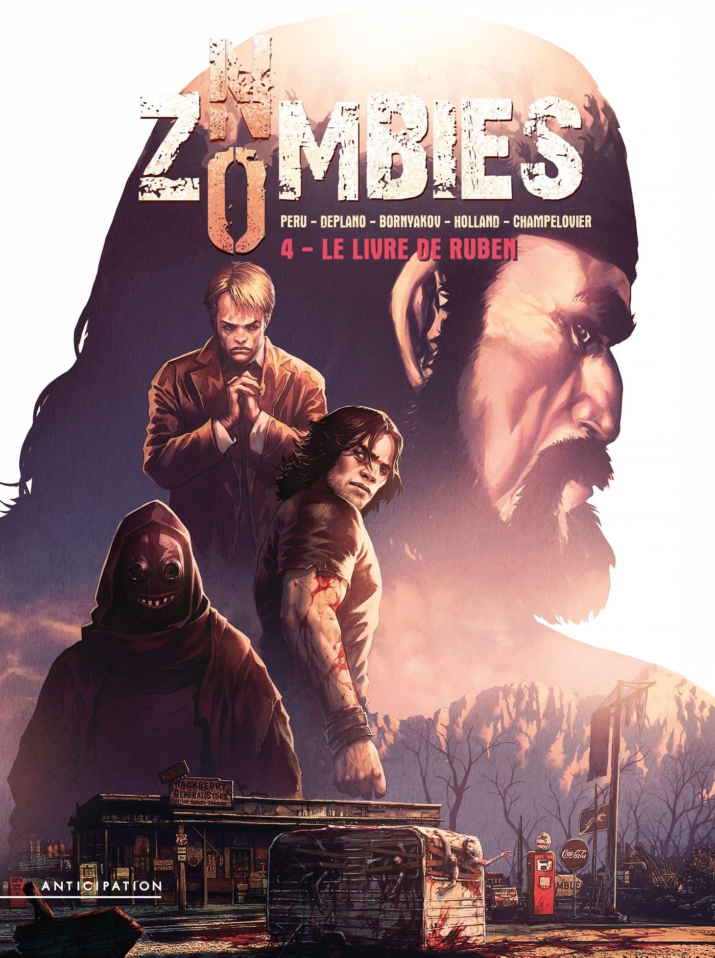  No zombies T4 : Le Livre de Ruben (0), bd chez Soleil de Peru, Dellac, Bornyakov, Holland, Champelovier