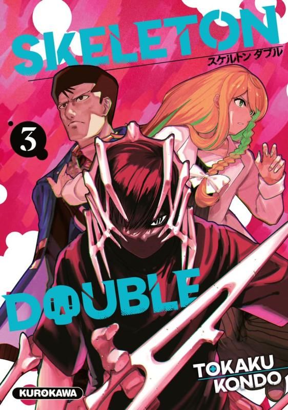  Skeleton double T3, manga chez Kurokawa de Kondo