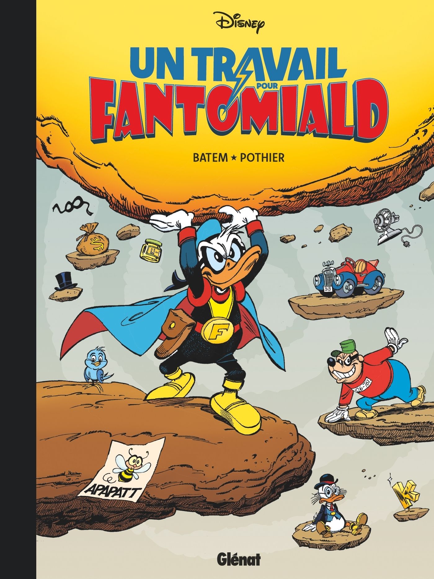 Fantomiald : Un travail pour Fantomiald (0), bd chez Glénat de Pothier, Batem, Cerise