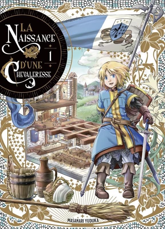  Naissance d’une chevaleresse T1, manga chez Komikku éditions de Yuzuka