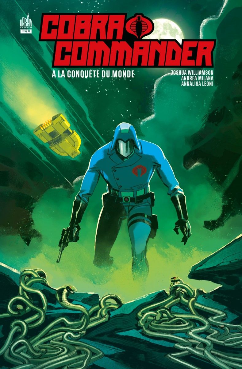 Cobra Commander, comics chez Urban Comics de Williamson, Milana, Léoni