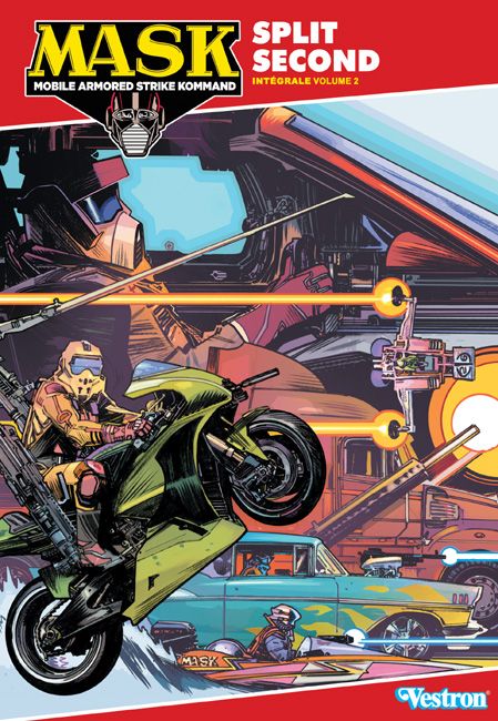  M.A.S.K. Intégrale  T2 : Split Seconds (0), comics chez Vestron de Easton, Rodriguez, Sitterson, Collectif, Edwards